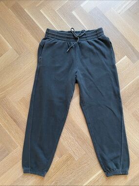NWOT aerie sweatpants size medium washed black